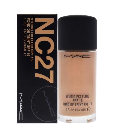 MAC Studio Fix Fluid SPF 15 - NC27 Foundation Women 1 oz