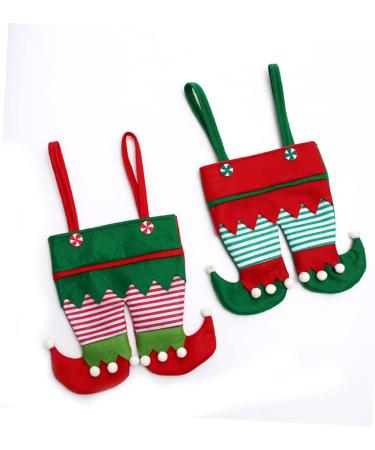 RORPOIR Christmas Candy Bag Santa Claus Goodie Bags Candy Bag for Christmas Bag for Red Handbag Red Medium - Buy Online on GoSupps.com