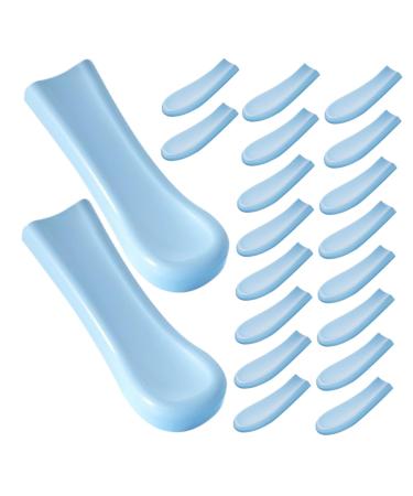 SKISUNO 30pcs Silicone Ear Wax Removal Tool Covers Comfortable Ear Cleaning Sleeves for Easy Replacement for Adults and Teens Fun Design for Safe Wax Removal