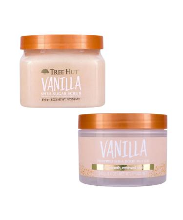 Tree Hut Vanilla Shea Sugar Scrub Bundled With Whipped Body Butter  New Scent Gift Set 2023  26.4 Ounce beige - Buy Online on GoSupps.com