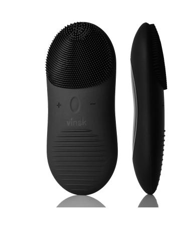 Vinsk silicone facial cleaning brush electrically with vibration |Unisex face brush with 12 steps for pore depth cleaning |Waterproof cleaning brush face i facial cleaning device