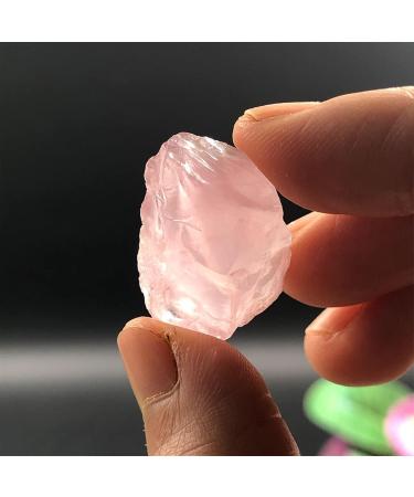 50g Bulk Random Natural Pink Rose Quartz Rough Raw Crystal Stone Rock Specimen Home Decoration DIY 50g (2-4pcs) - Buy Online on GoSupps.com