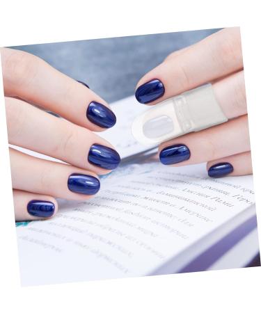 Beavorty 60 Pcs Nail case nail polish protector nail polish holder gel for nails nail art gel finger nail soak off nail polish cap holder nail polish cover nail polish varnish shield hat 4x2cmx3pcs As Shownx3pcs - Buy Online on GoSupps.com