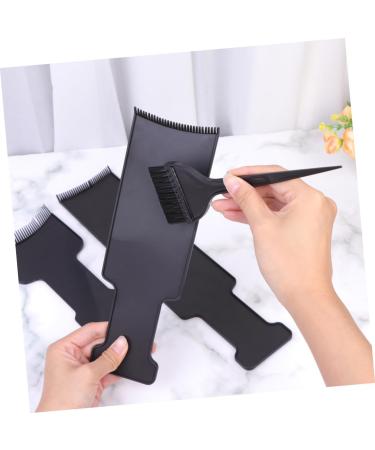 FOMIYES 4pcs Hairdressing Tint Comb Balayage Brush Kit - Professional Hair Coloring Set with Highlight Board for Salon and Home Use - Buy Online on GoSupps.com
