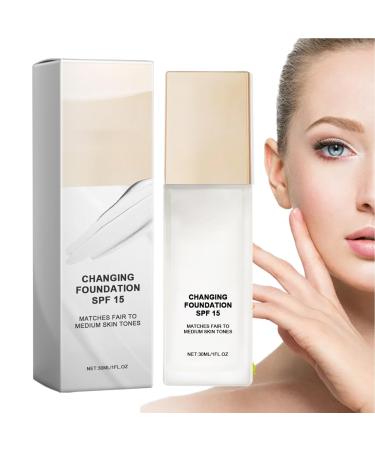 G n rique Color Foundation Liquid Concealer Face Makeup Daily Use Changing Concealer Adjustable Color Women's Makeup Girls Concealer Even Skin S Face Liquid Cover Concealer For Women Girls Face Primer