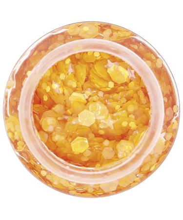 FIESTAS GUIRCA GEL WITH GLITTER BODY FACE 20GR ORANGE