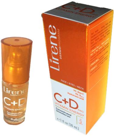 LIRENE VITAMIN ENERGY C+D PRO 30+ Concentrated Night StimuSerum 30ml - Buy Online on GoSupps.com