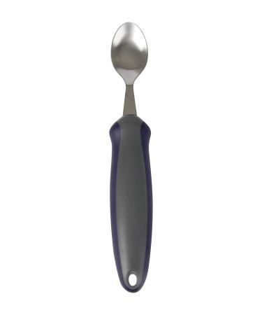 Homecraft Newstead Cutlery Weighted Teaspoon (Eligible for VAT relief in the UK) Adaptive Dining Aid Utensil for Elderly Disabled Parkinson's Disease & Arthritis Eat Easier Non-Slip Grip Knife fork spoon set Weighted Teaspoon Single
