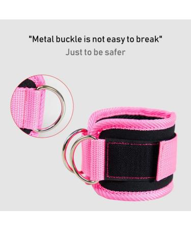 Keduoduo Ankle Straps - Padded Fitness Cuffs for Hip Exercises Leg Stretching & Kickbacks - Durable Black Fitness Accessories - Buy Online on GoSupps.com