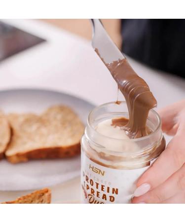 HSN Low Sugar Hazelnut Cocoa Protein Spread | Nut Choco Protein Spread DUO | With Whey Protein | Healthy & Delicious | Palm Oil Free Gluten Free | Vegetarian | 300g - Buy Online on GoSupps.com