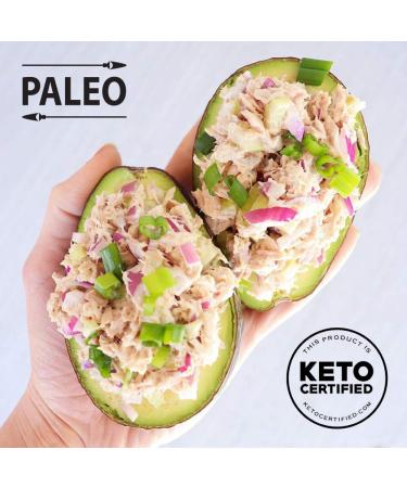 Safe Catch No Salt Added Wild Albacore Tuna - Mercury Tested, Gluten-Free, 5oz Cans, Pack of 12 - Buy Online on GoSupps.com