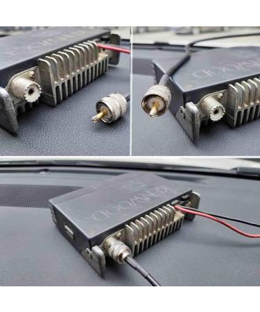 Dualband Mobile VHF/UHF Ham Radio Antenna | 137-149 437-480 Mhz | Mag Mount Base & PL-259 Connector | 10Ft RG58 Cable - Buy Online on GoSupps.com