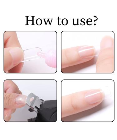 Adjustable Acrylic Nail Clippers - Professional Nail Tip Cutter for Home & Salon (SilverBlack) - Buy Online on GoSupps.com