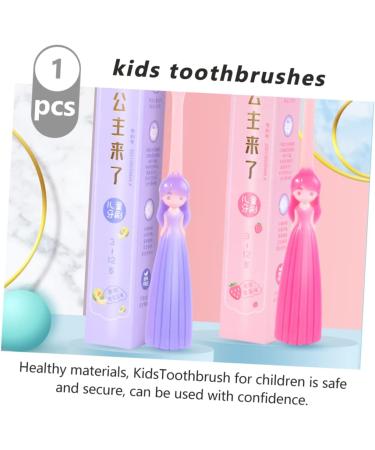 Angoily 4-Piece Mini Disposable Children's Toothbrush Set with Toothpaste & Travel Case - Soft Filament for Gentle Care - Buy Online on GoSupps.com