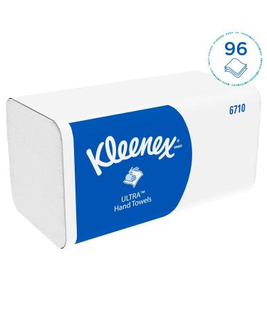 Kleenex Ultra Paper Towels - 3-Layer V-Fold Soft & Absorbent 15 Packs x 96 Towels - Perfect for Home & Business | Buy Internationally - Buy Online on GoSupps.com