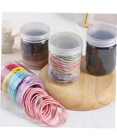 Beavorty 4 Boxes Hair Tie Bracelets Hair Ropes Hair Ties Bands Rope pigtail ties Nylon Elastic Hair Ties Hair Elastic Band Seamless Hair Bands hair holder Miss dense hair accessories - Buy Online on GoSupps.com