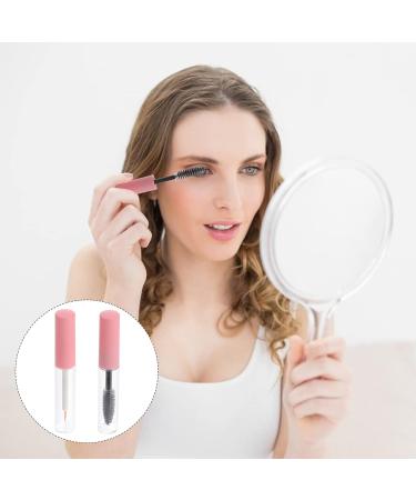 Ciieeo 6pcs Eyeliner Stick Eyelash Brush Mini Containers Pet Shadow Tip Liner Tubes Make up Travel 10.5x1.5cm Pink - Buy Online on GoSupps.com