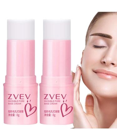 Xiaoxin Invisible Pore Base Cream 8g Waterproof Concealer Stick Invisible Pore Primer Stick Non-greasy Skin-brightening corrector for nose forehead chin collarbone etc.