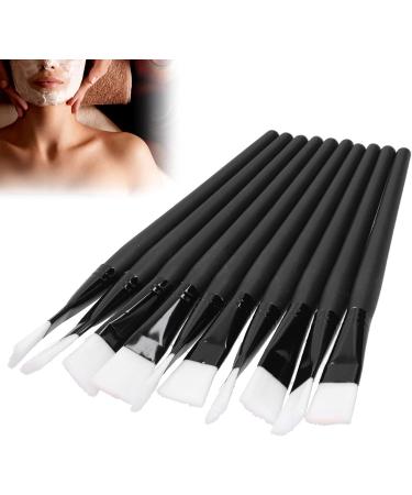 YAOGOHUA DIY Face Mask Brush Soft Hair Wood Handle Facial Mud Mask Mixing Applicator Brush (Black) - Buy Online on GoSupps.com