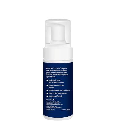 Ocusoft Lid Scrub Foaming Eyelid Cleanser - 7.25 fl oz - Buy Online on GoSupps.com