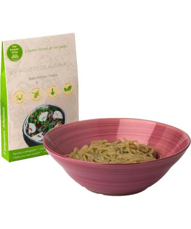  The Konjac Shop The Konjac Shop - Spinach Konjac Noodles 270g - Gluten-Free Pasta - Low in Calories & Carbohydrates - Ideal for Keto Vegans Low-Carb Diets (1 unit) - Buy Online on GoSupps.com