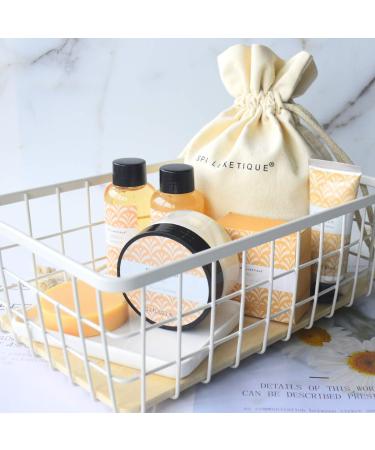 Spa Luxetique Women's Care Set 6 x Bath and Care Boxes Vanilla Gift Set Including Hand Cream Shower Gel Foaming Bath B - Buy Online on GoSupps.com