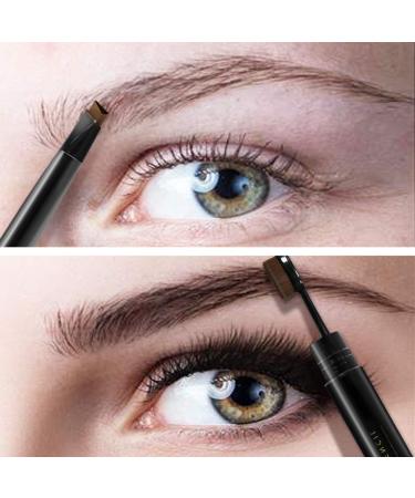 SHILLS Professional Long Lasting Waterproof Eyebrow Pencil in Charcoal Brown - 2 Count - Buy Online on GoSupps.com