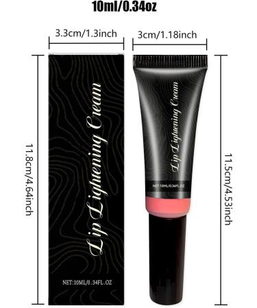Lip Brightening Cream for Smokers 10ml Dark Lip Corrector with Moisturizing Formula Lightweight Lip Lighter for Men and Women Moisturizing for Dullness and Uneven Tone - Buy Online on GoSupps.com