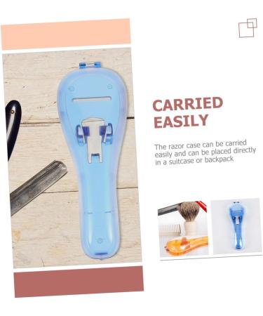 Buy Mikinona Razor Storage Box Set - Travel Protection for Razors | 2-Pack Orange Blue | International Shipping - Buy Online on GoSupps.com