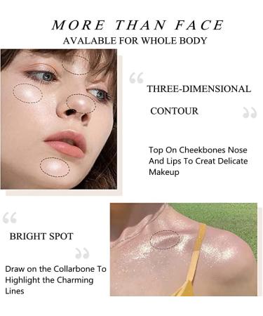 Glitter Spray Highlighter Powder for Women - Nude Pink High Gloss Body & Face Shimmer Sparkle Spray for Hair, Nails & Makeup Party - Buy Online on GoSupps.com