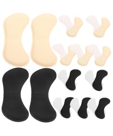 12 Pairs Heel Pad High Heels Womens Heels Supple Heel Grips Self-Adhesive Heel Cushions Supple Heel Inserts Heel Cushion Pads Women Heel Grips Comfortable Heel Liners Foam