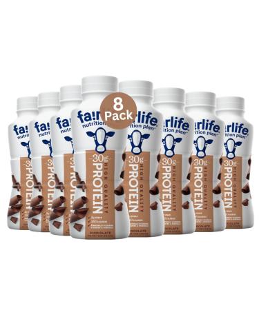 Nutrition PIan - ChocoIate High Protein Milk Shake - 30g protein (8 Pack)