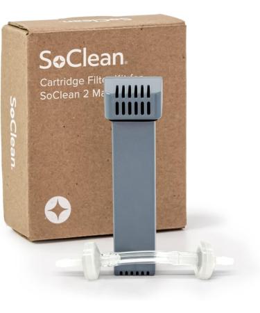SoClean 2 Replacement Cartridge Filter Kit with Check Valve - Authentic Part & Full Warranty - Buy Online on GoSupps.com