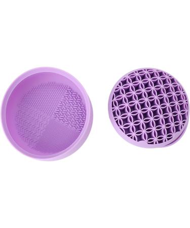 Niiyen Silicone Makeup Brush Stand MultiPurpose Beauty Tool Organizer Makeup Brush Storage Stand Silicone Makeup Brush Holder Painting Pen Brush Nail Clippers (Purple - Buy Online on GoSupps.com