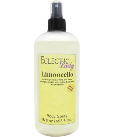 Limoncello Body Spray (Double Strength) 16 ounces Body Mist for Women with Clean Light & Gentle Fragrance Long Lasting Perfume with Comforting Scent for Men & Women Cologne with Soft Subtle 16 Fluid Ounces (Double Strength)