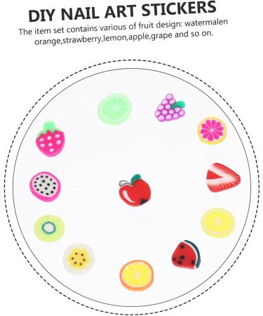 Housoutil 2 Sets Resin Flatback Embellishments Clay Bead Bracelet Clay Spacer Beads Kawaii Resin Charms Jewelry Clay Beads Polymer Strawberry Slices Diy Kits Decor Fruit Slice Button 3d Nail - Buy Online on GoSupps.com