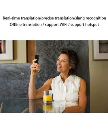 Voice Translator Devices Language Translator Device Smart Language Voice 2.4 Inch Touch Screen 44 Languages WiFi Pocket Electronic Translators Learning Traveling Shopping Needed Hopeful Vision - Buy Online on GoSupps.com