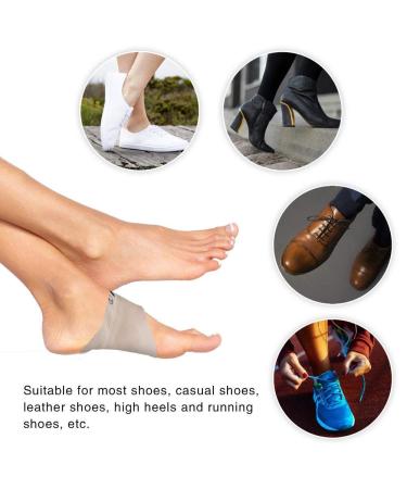 Tmishion Arch Support Cushions - Magnetic Massage Insoles for Pain Relief | 2 Pairs of Orthopedic Acupressure Arc Cushions - Buy Online on GoSupps.com
