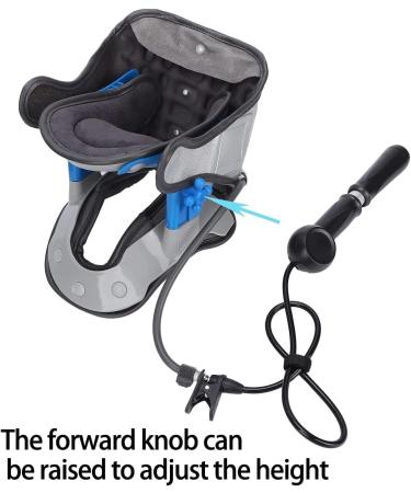 JLASDR Neck Protection - Inflatable Cervical Traction Device for Neck Pain Relief | Adjustable Stretch Correction - Buy Online on GoSupps.com
