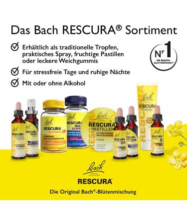 Original Bach RESCUE Spray - 20ml Classic | Natural Stress Relief & Emotional Support | International Shipping Available - Buy Online on GoSupps.com