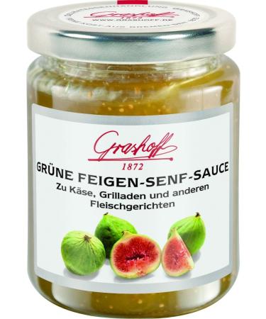 Grashoff Grashoff Green Mustard Sauces 200ml (Pack of 3)