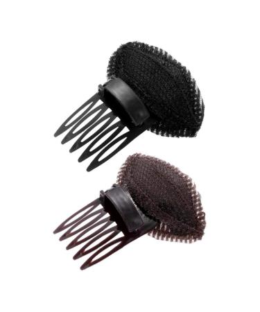 Puff hair pillow invisible wrong hair clip fluffy comb insert tool base diy princess styling increased hair sponge pad 2 pieces