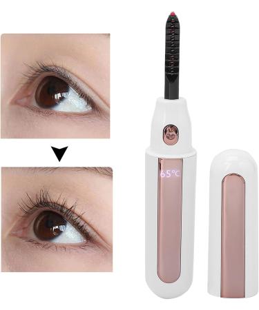 Verdant Touch Heated Eyelash Curler Heated Eyelash Curler Portable USB Rechargeable Electric Curlers for Women White - Buy Online on GoSupps.com