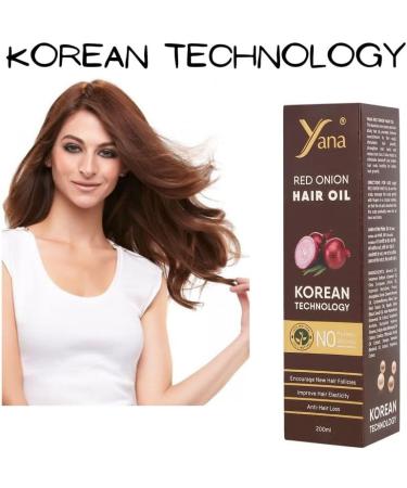 Red Onion Hair Oil With Black Seeds Aloe Oil Vit-E Bhringraj Oil Amla Oil Brahmi Oil For Women By Korean Technology - Buy Online on GoSupps.com