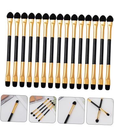 Baluue 15pcs Eye Shadow Brush Double Ended Eyeshadow Brush Mini Accessories Makeup Supplies Soft Rubber - Buy Online on GoSupps.com