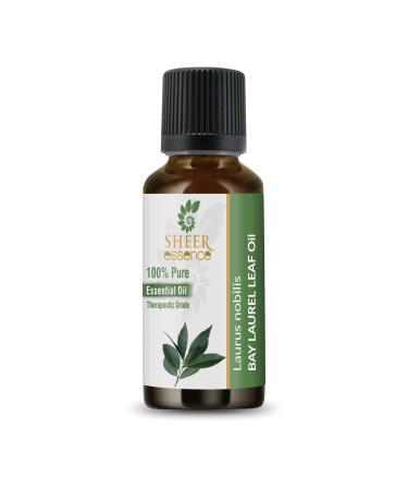 Bay Laurel Leaf Oil- (Laurus Nobilis)- Essential Oil 100% Pure Natural Undiluted Uncut Therapeutic Grade Oil 1.69 Fl.Oz. 1.69 Fl Oz (Pack of 1)