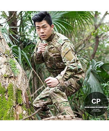 Men's Tactical BDU Combat Uniform Jacket & Pants Set - Multicam MC - Medium - Buy Online on GoSupps.com