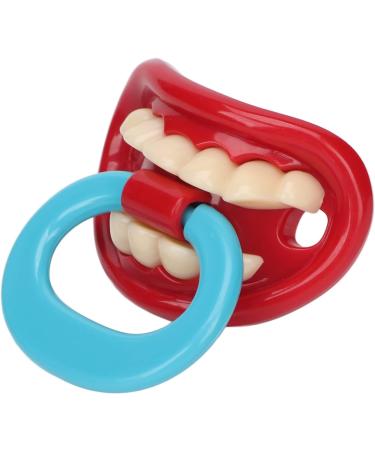 JTLB Baby Smile Teeth Pacifier | Safe & Lightweight Funny Pacifier for Nursery & Bedroom | International Shipping - Buy Online on GoSupps.com