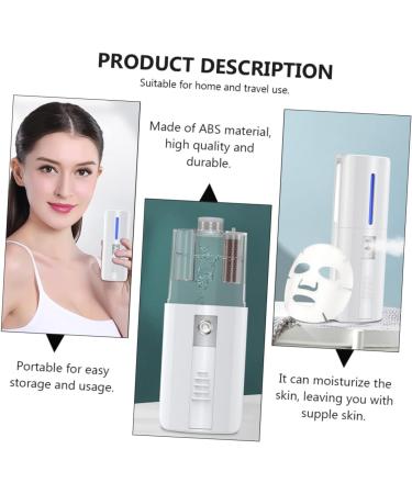 FOMIYES 1pc Hydrating Instrument Handheld Steamers Portable Face Mist Skin Moistener Usb Moisturizer - Buy Online on GoSupps.com