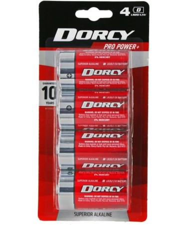 Dorcy 41-1621 Mastercell Alkaline Batteries - Long-Lasting Power for All Devices | International Shipping Available - Buy Online on GoSupps.com